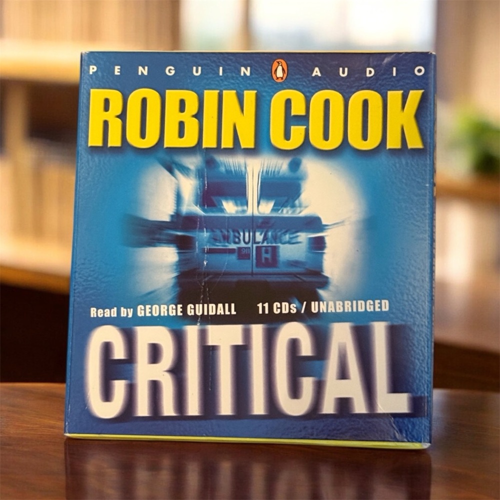 “Critical” by Robin Cook Audiobook CD Set!